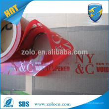 Tamper evidence Bag Sealing Tape / polyester tape